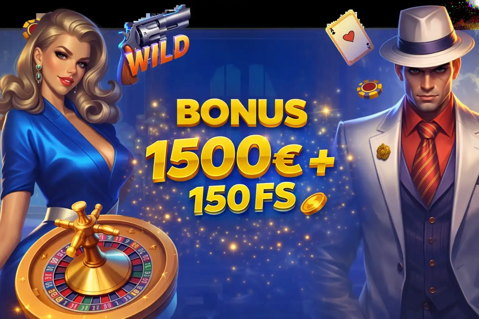 €1500 + 150 Free Spins